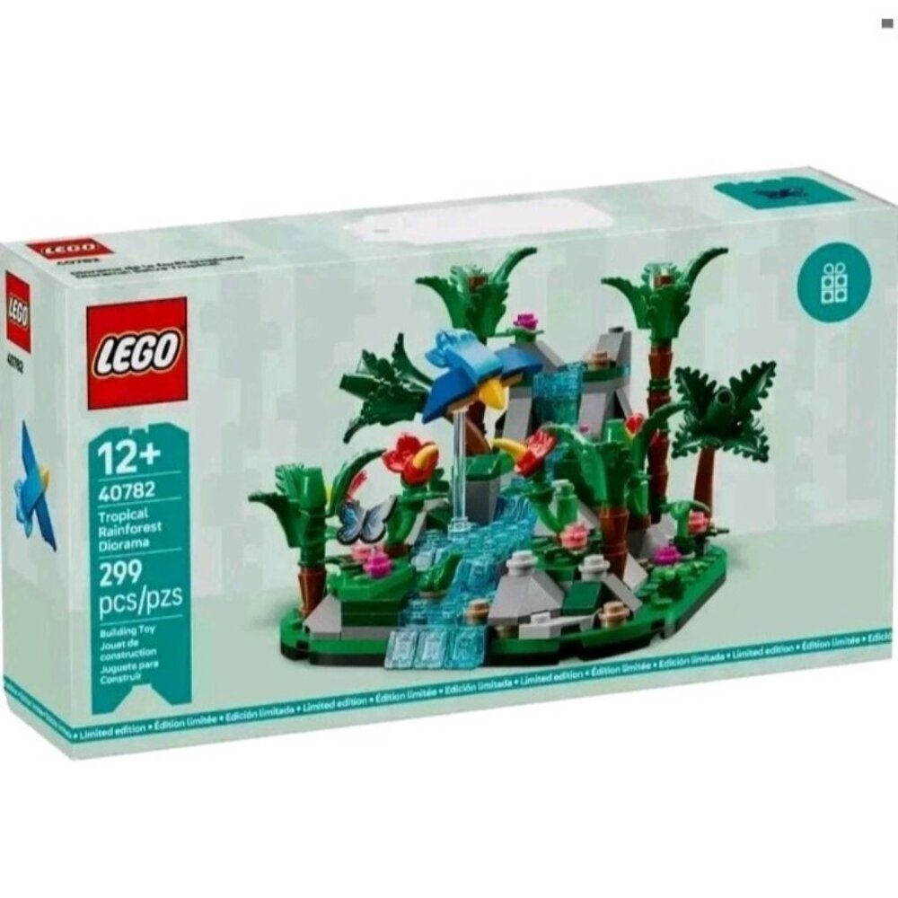 LEGO 40782 Tropical Rainforest Diorama GWP 299 Pcs Brand New Sealed - In Hand-